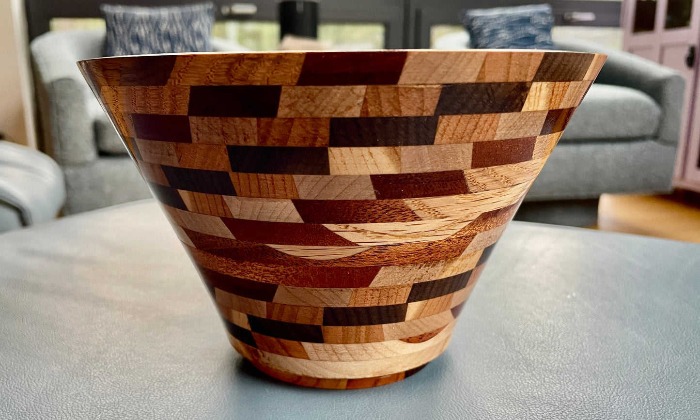 Segmented bowl #261