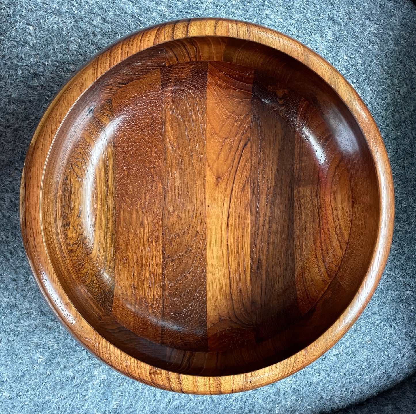 Large Teak Bowl #304