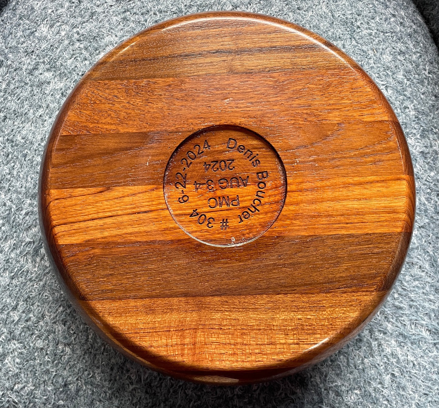 Large Teak Bowl #304