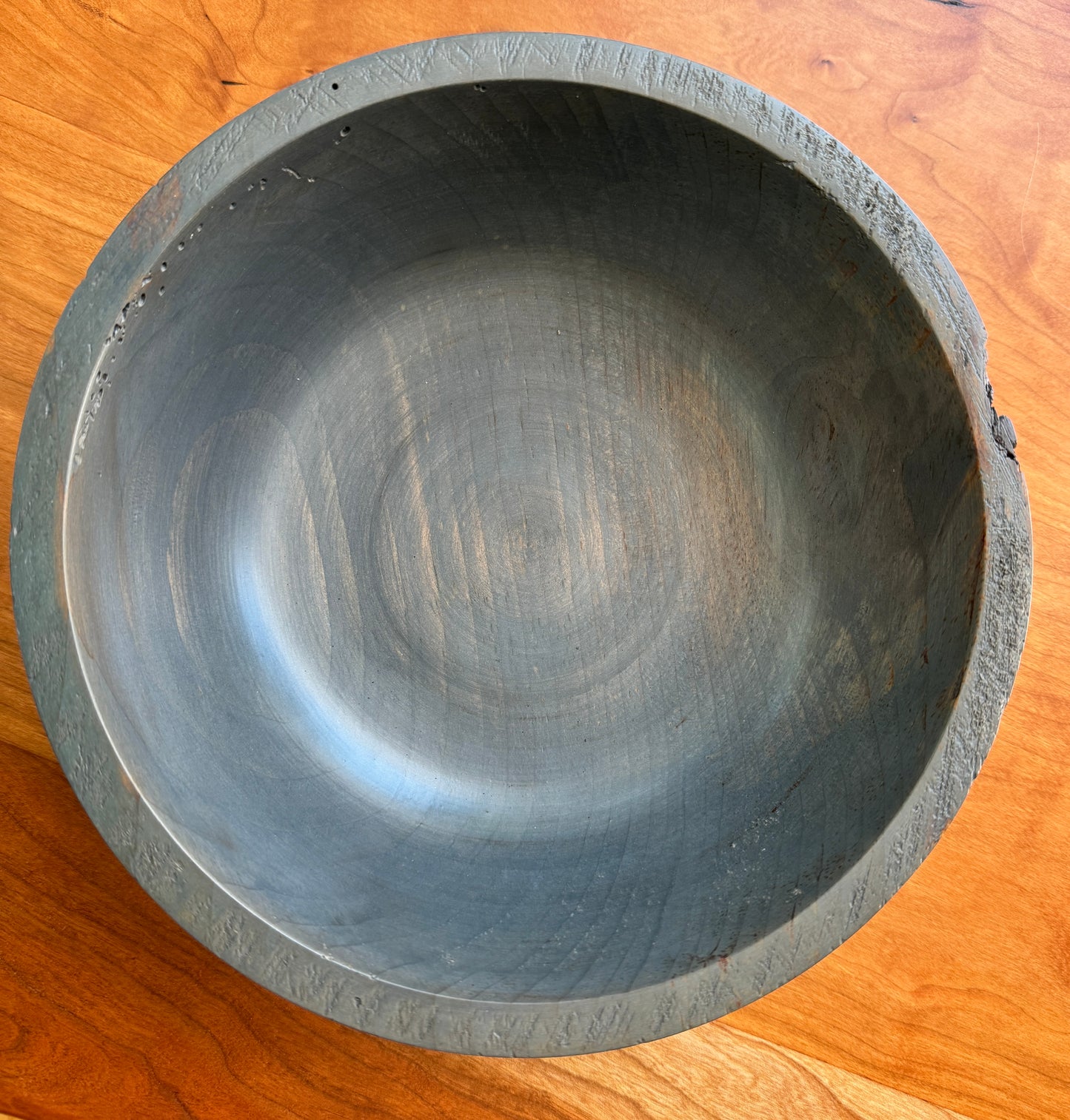 Bowl # 308 Medium grey pine bowl