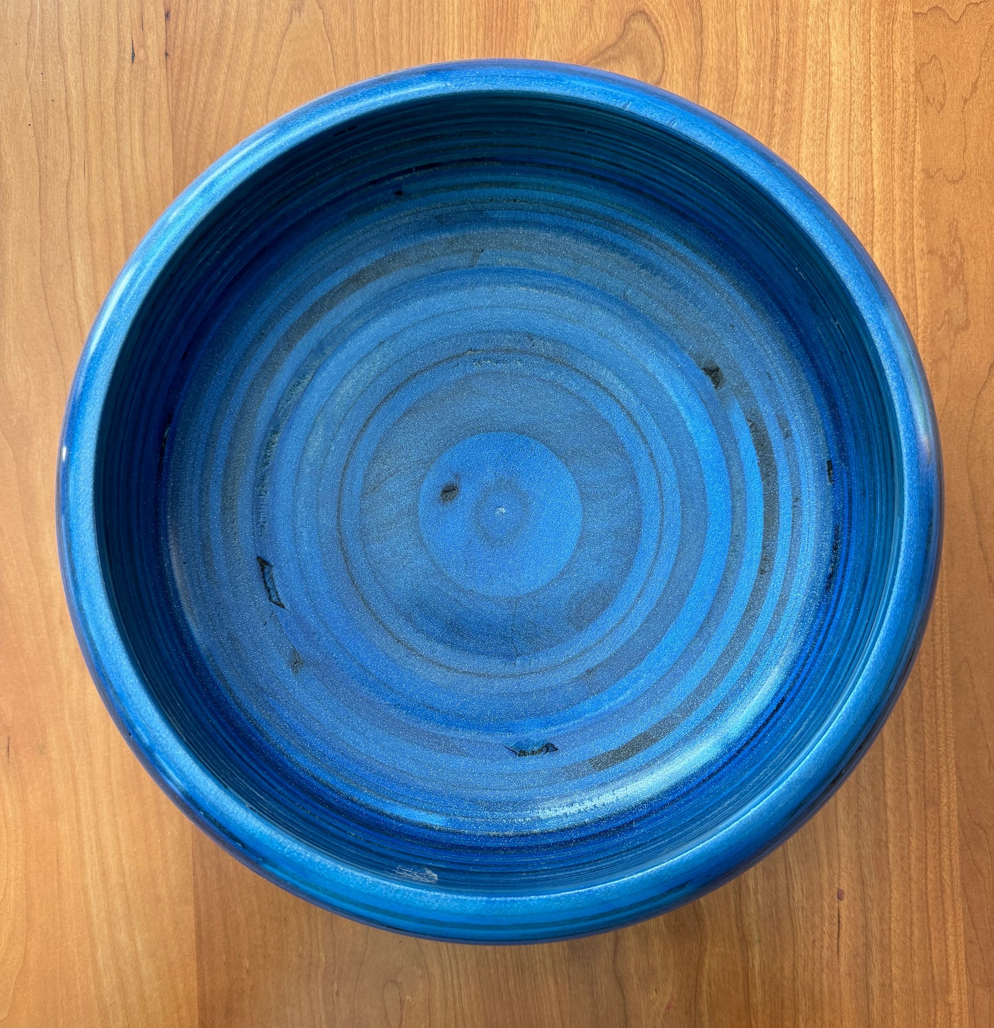 Bowl #306 Large Briliant Blue Bowl