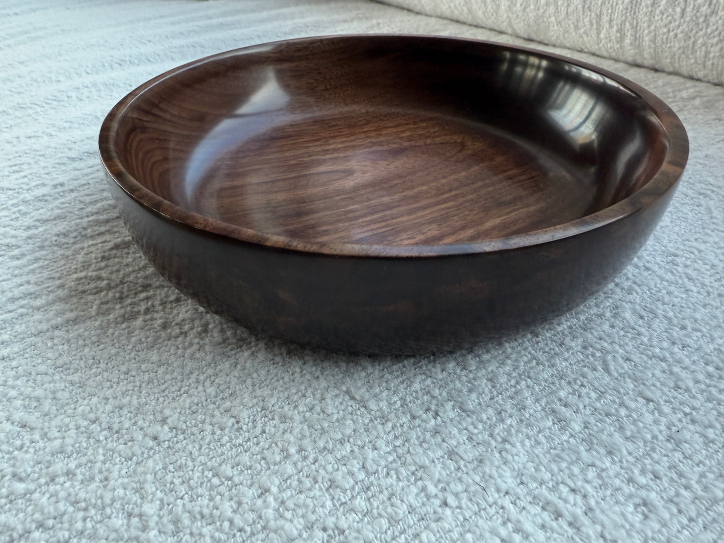 Shallow Walnut Bowl #329