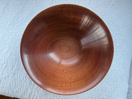 Large Mahogany Bowl #327