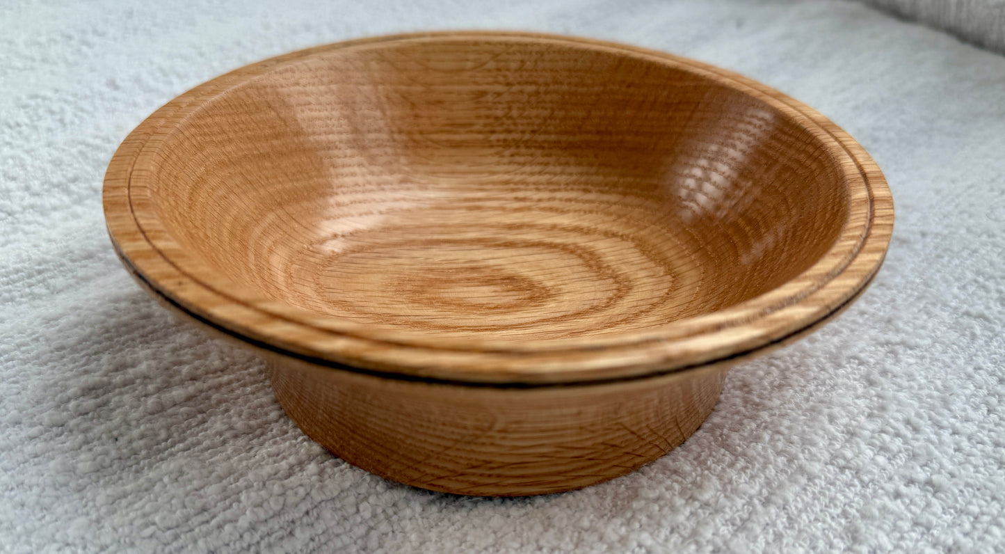 Small Red Oak Bowl #336